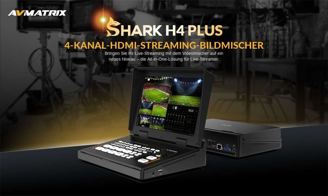 AVMATRIX Shark H4 Plus – Infografik