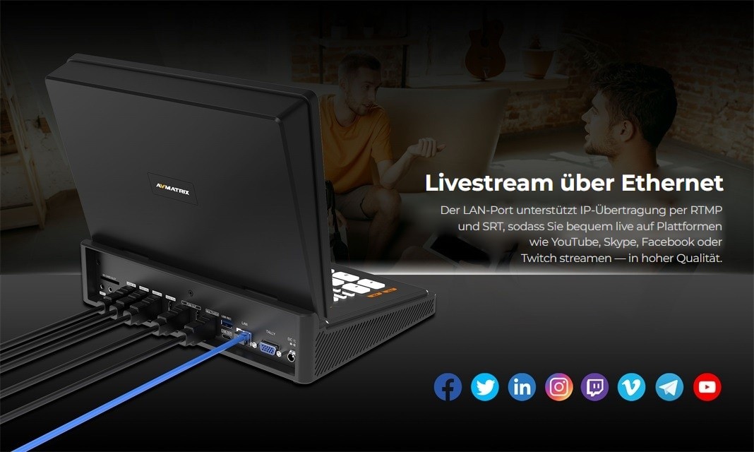 AVMATRIX Shark H4 Plus – Infografik