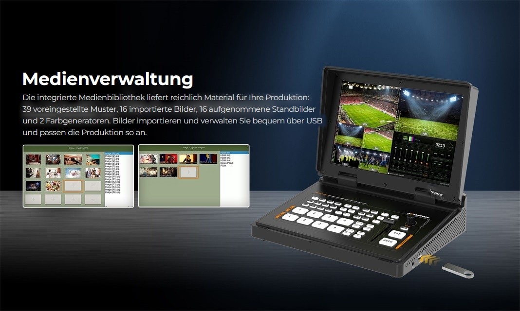 AVMATRIX Shark H4 Plus – Infografik