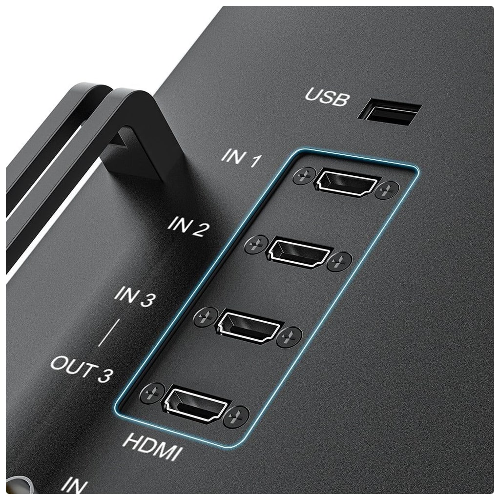 4K-60-Hz-HDMI – drei Eingänge und ein Ausgang