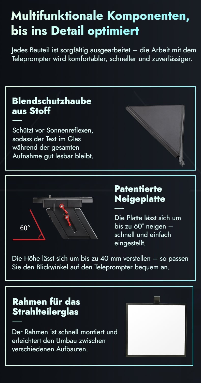 Ausgereifte Komponenten