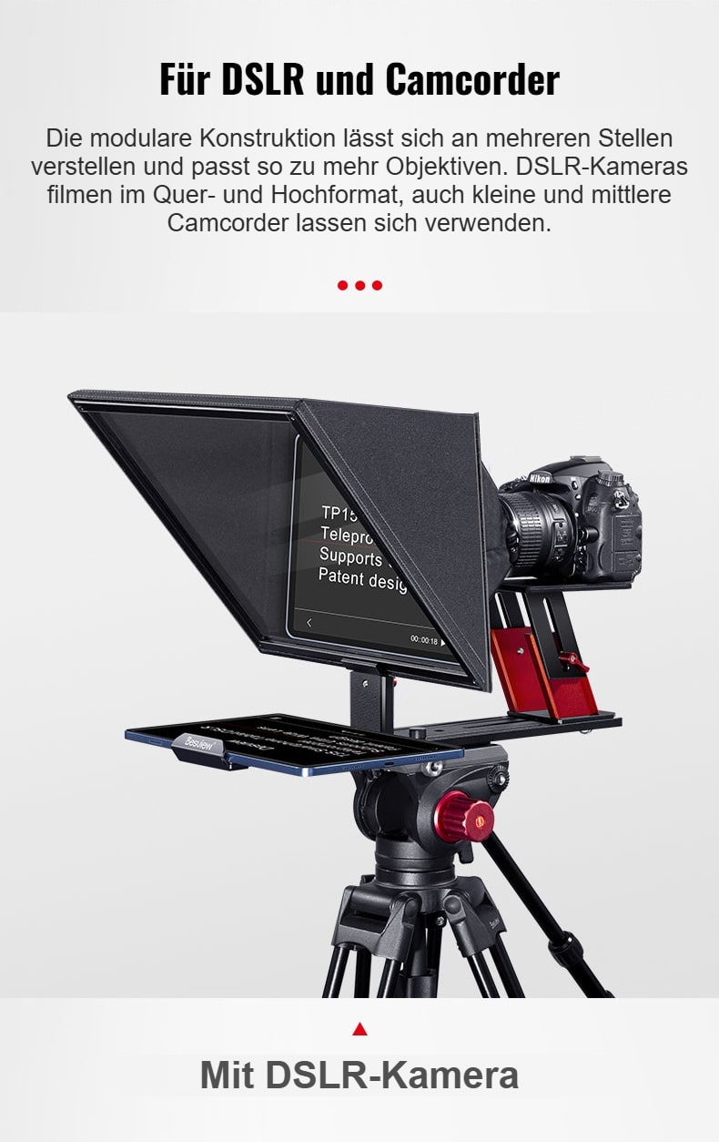 Mit DSLR oder Camcorder