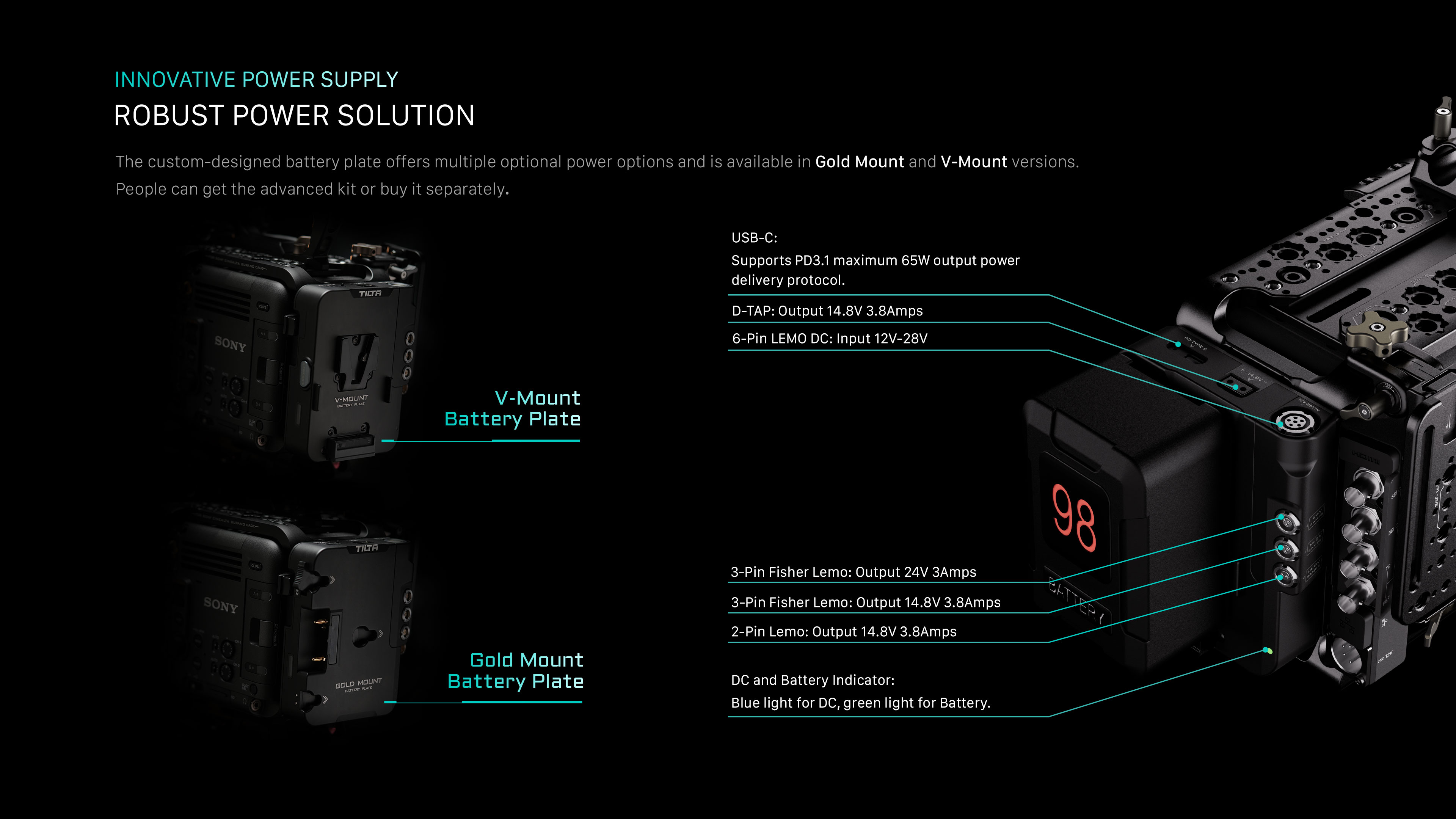 Camera Cage for Sony BURANO Basic Kit Camera Cage for Sony BURANO Basic Kit