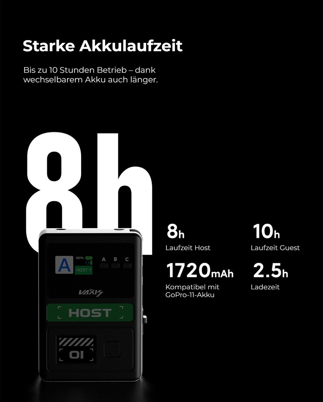 Akkulaufzeit