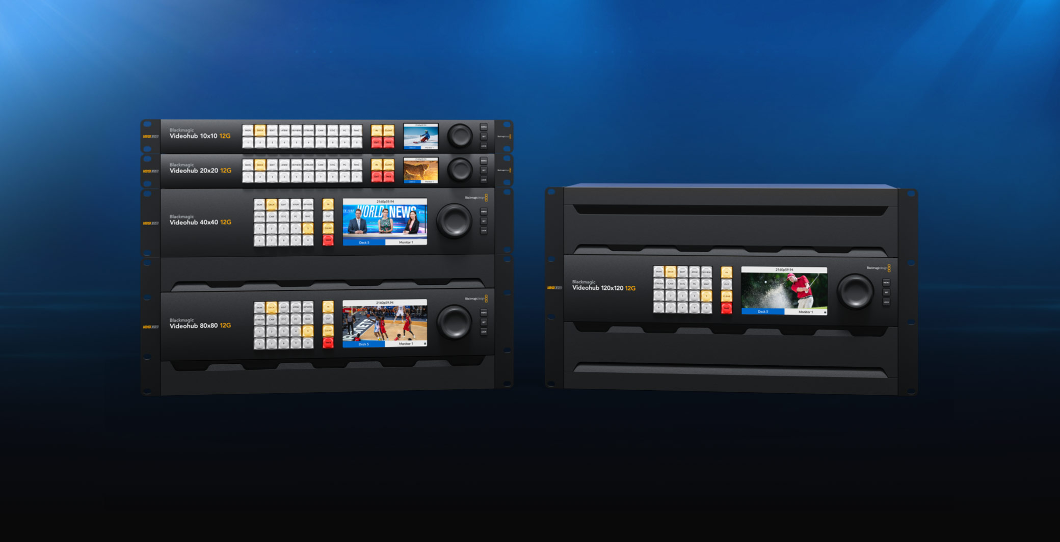 Řada Blackmagic Videohub 12G