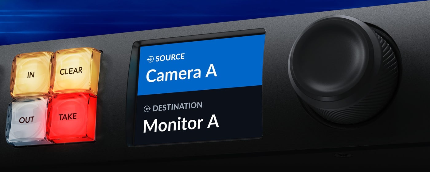 Blackmagic Ethernet Switch 360P – IP-Video-Routing an der Front