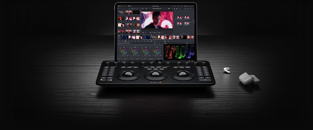 DaVinci Resolve Micro Color Panel – iPad-Aufnahme und Grading am Set