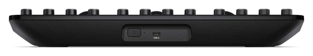 DaVinci Resolve Micro Color Panel – Strom aus Akku oder USB-C