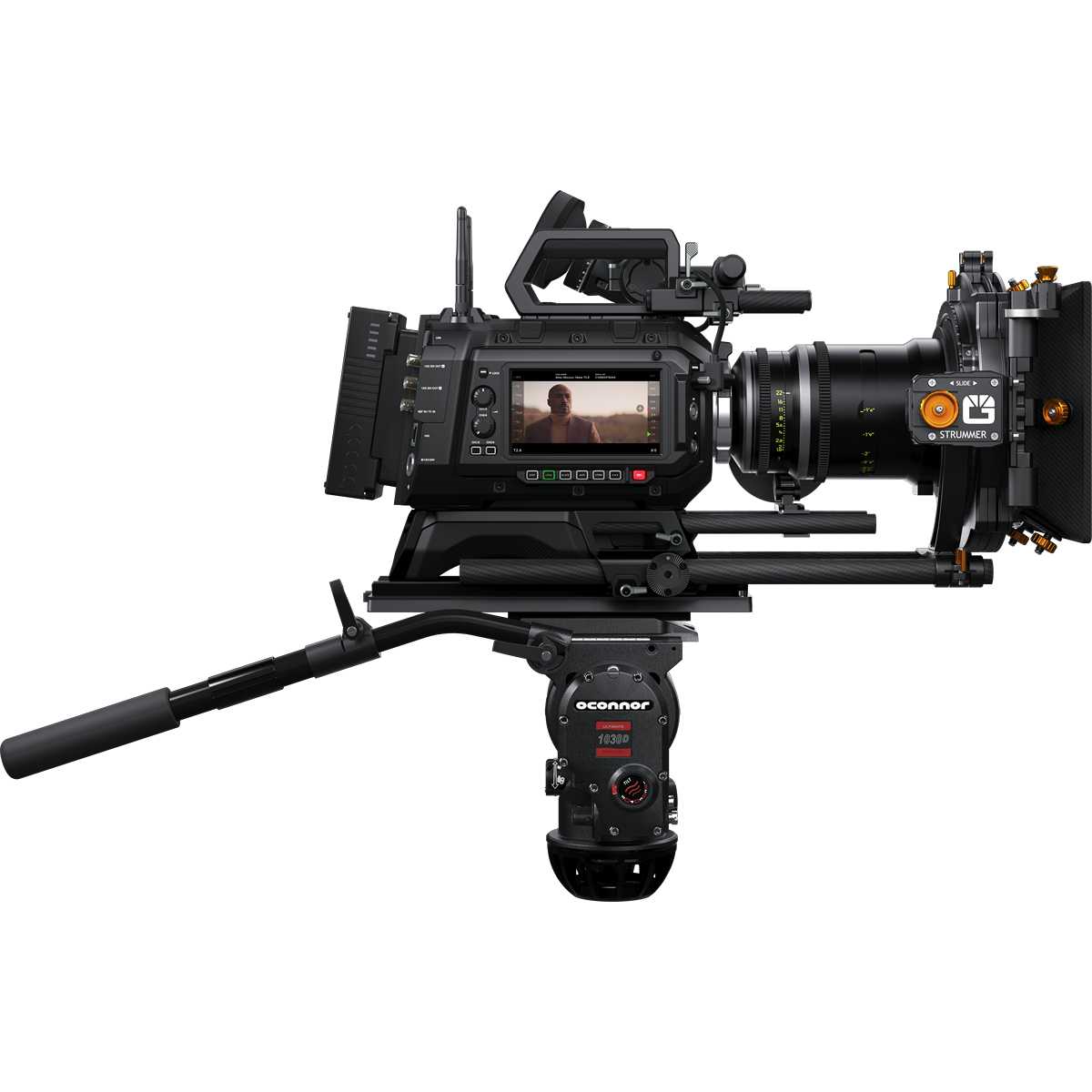 Blackmagic URSA Cine 12K LF, linke Ansicht