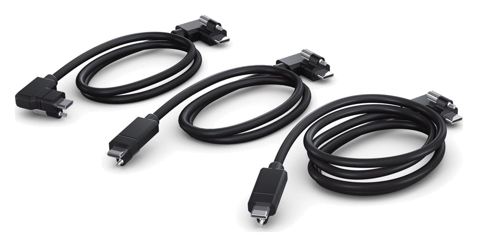 Blackmagic Design URSA Cine EVF – Drei USB-C-Kabel und Augenmuschel