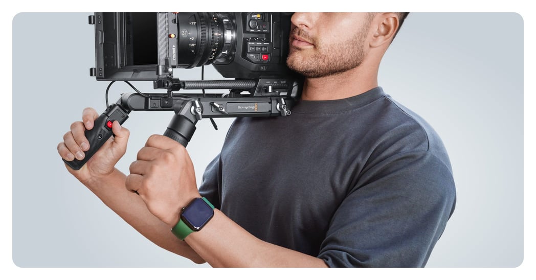 Blackmagic URSA Cine Baseplate 19 – Griffe an den Rosetten