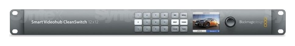 Blackmagic Smart Videohub CleanSwitch 12x12 – Resynchronisation an jedem Eingang