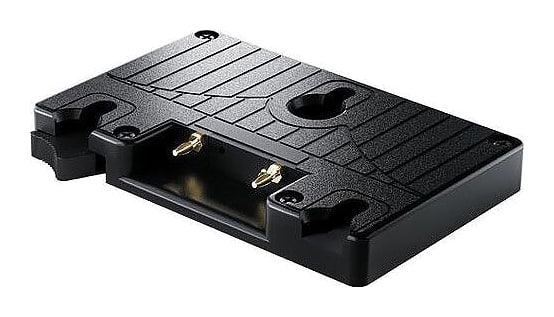 Blackmagic Design URSA Cine Battery Plate Gold – Akkuplatte an der Kamerarückseite