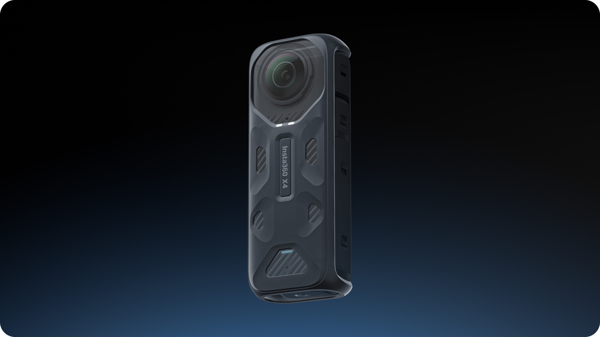 Insta360 X4 mit aufgesetzter Thermo Grip Cover