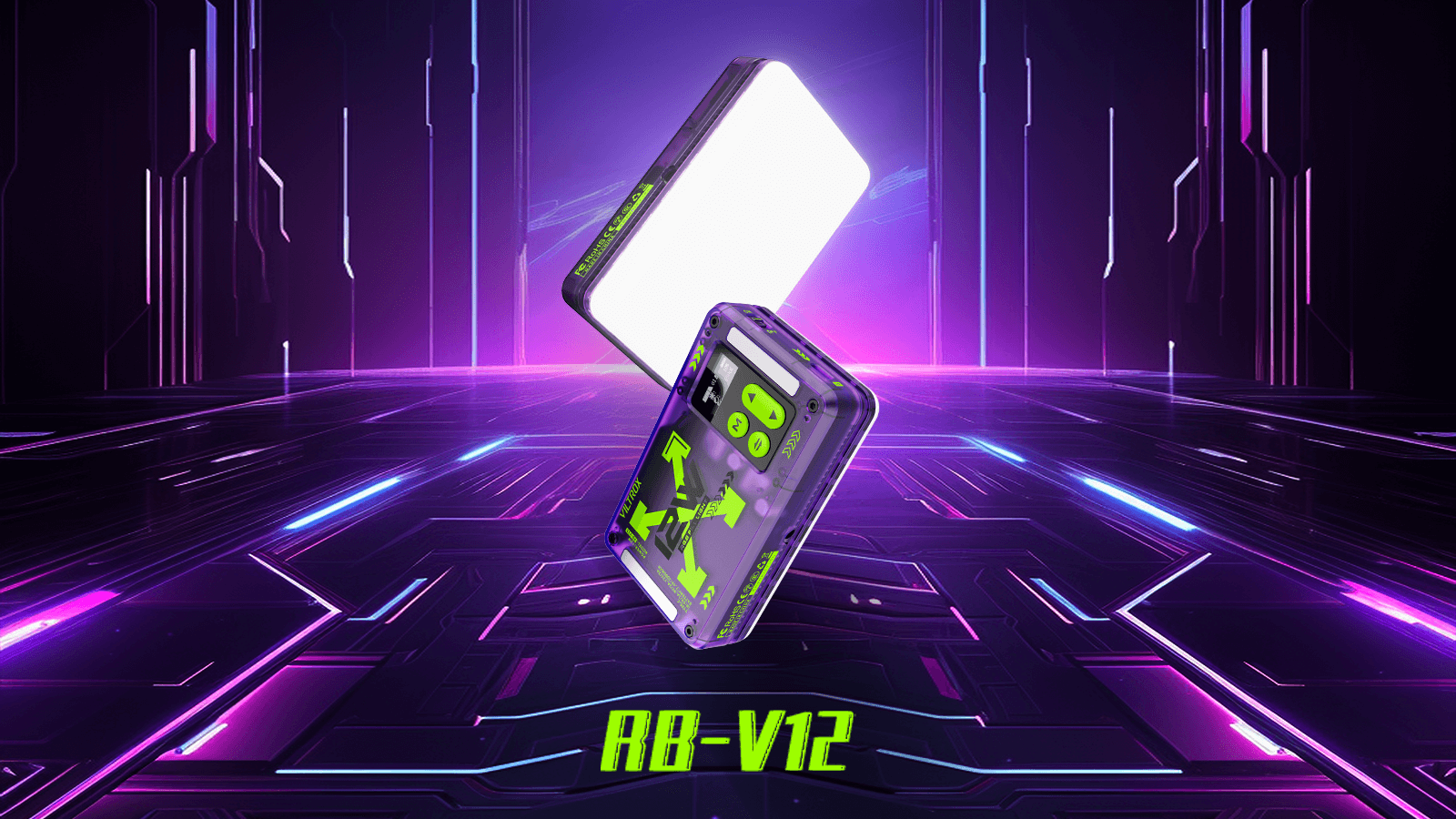 Viltrox RB-V12 Cyber Purple RGB LED světlo