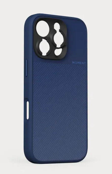 Moment Camera Case pro iPhone 16 Pro v barvě Indigo