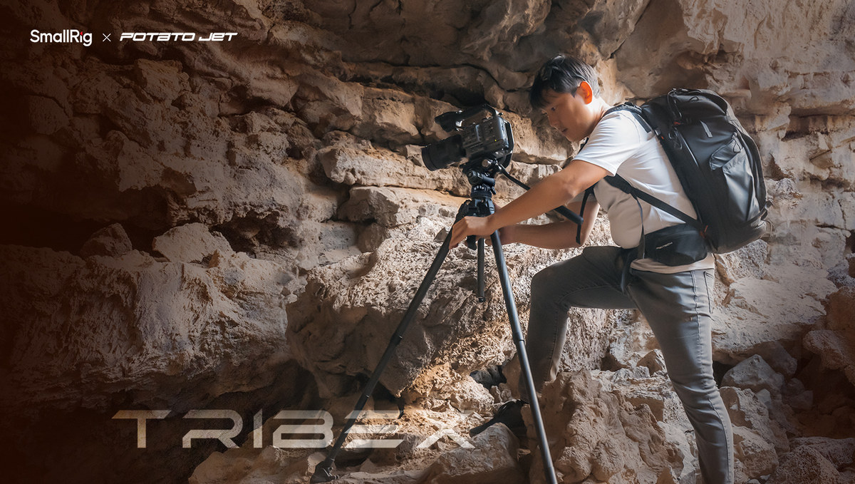 TRIBEX — hydraulisches Carbon-Stativ mit Videokopf