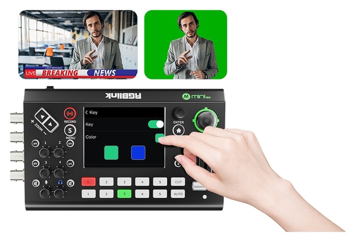 Chroma Key ohne Computer