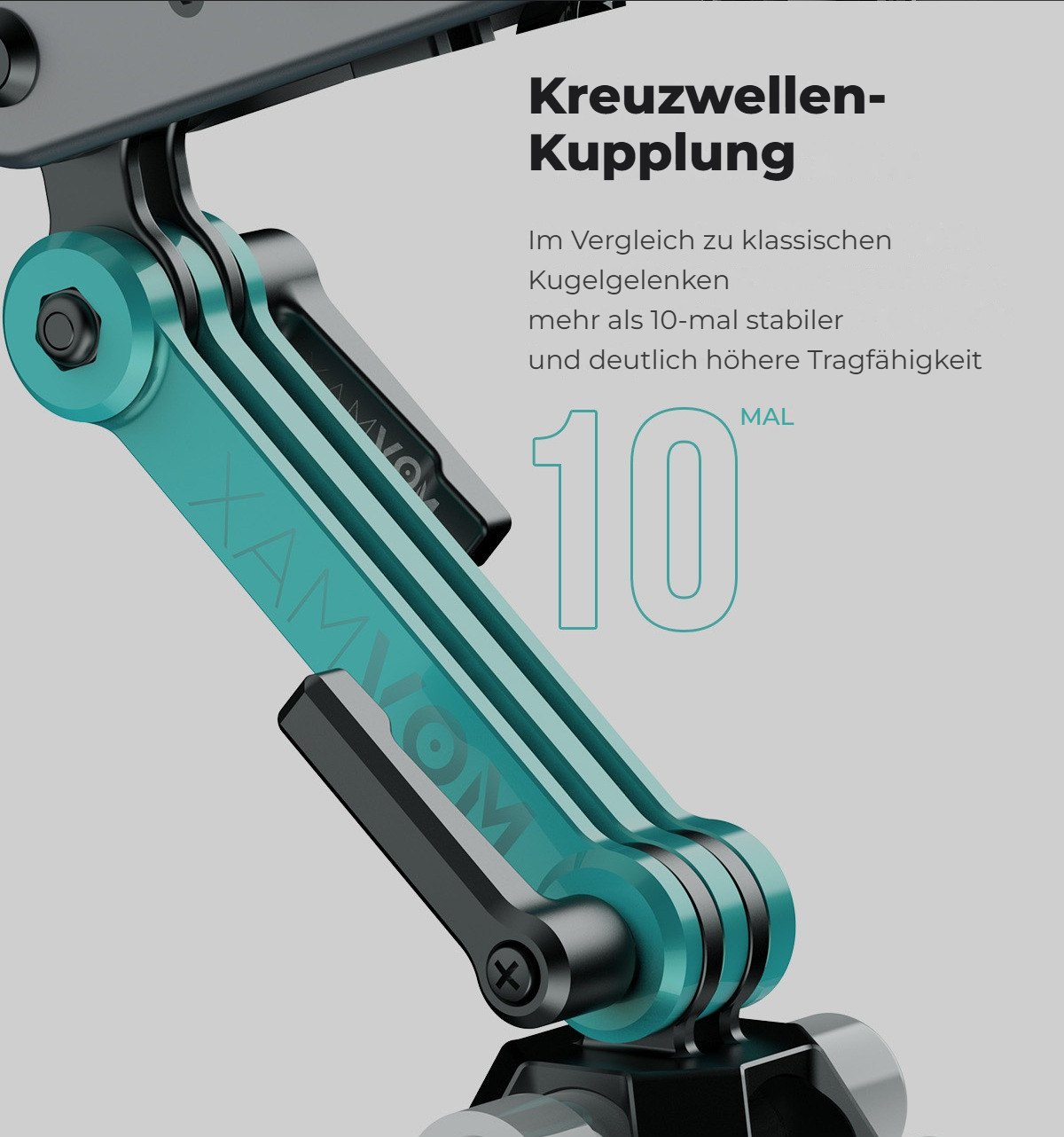 Kreuzwellen-Kupplung