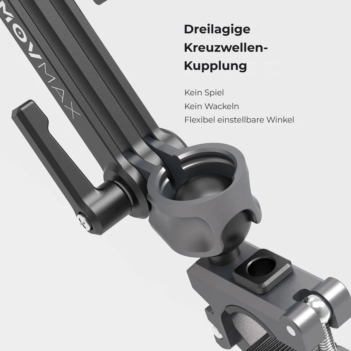 Dreilagige Kreuzwellen-Kupplung