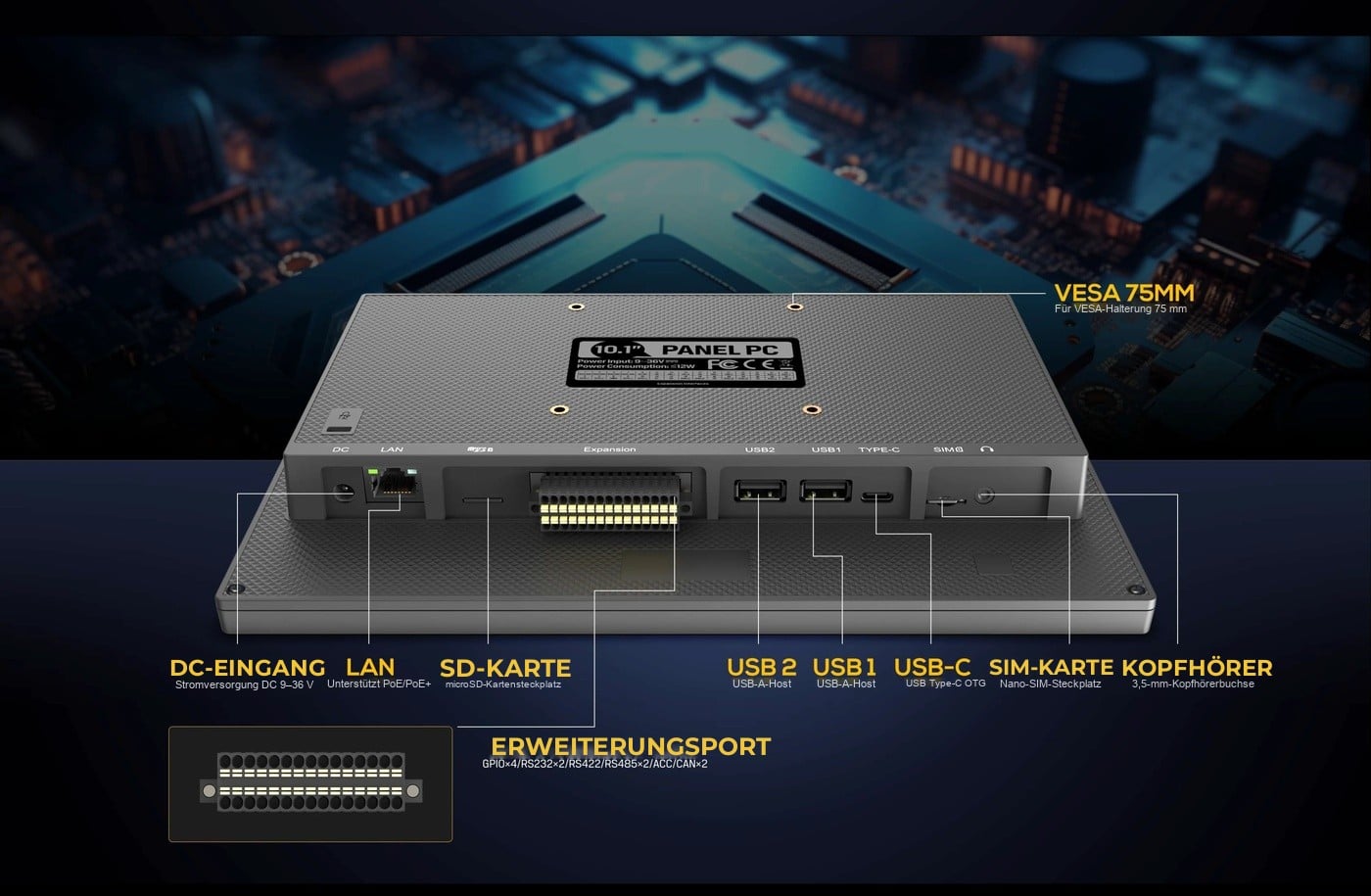 Lilliput PC-1010RL – Infografik 3
