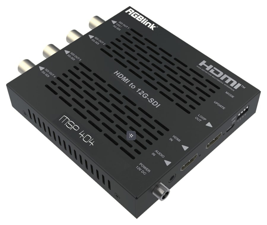 HDMI zu 12G-SDI oder 4× 3G-SDI