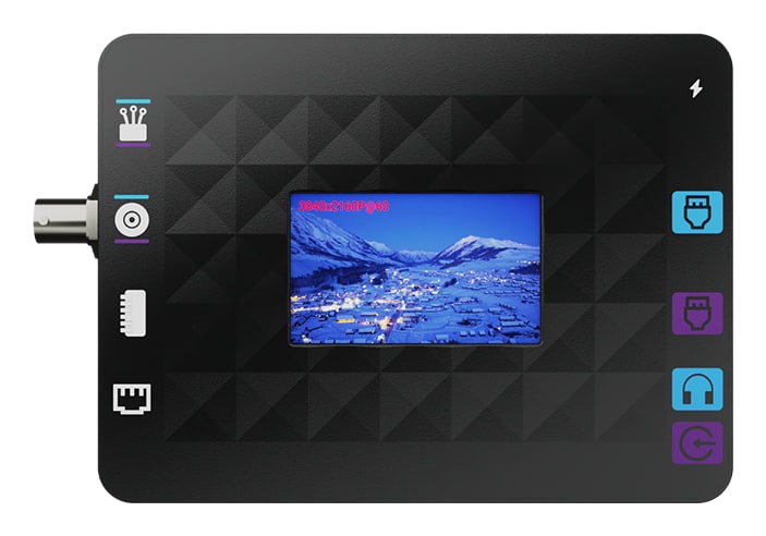 Touch-Display und Testbilder