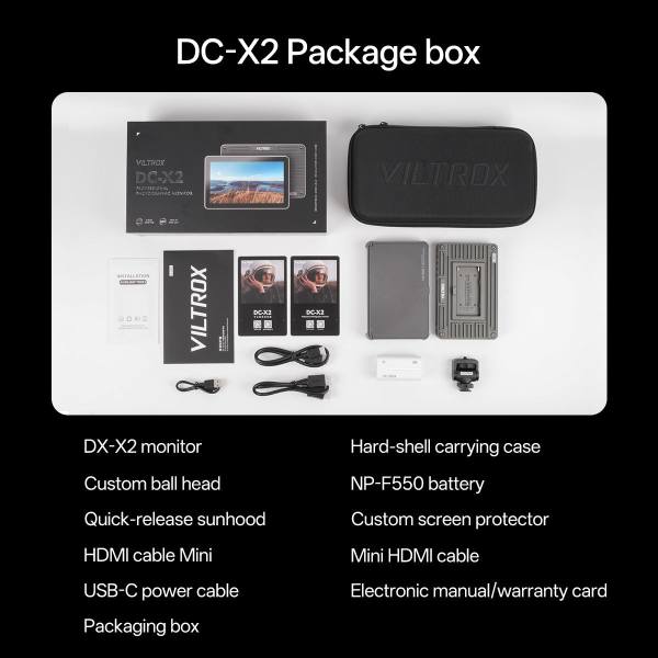 Viltrox DC-X2 KIT pro kamerový workflow