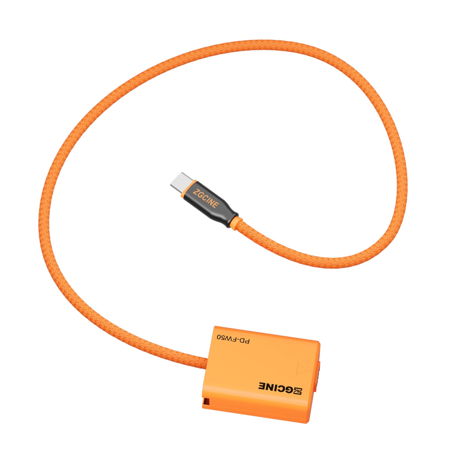 ZGCINE PD-FW50 Kabel mit Akku-Dummy und USB-C PD