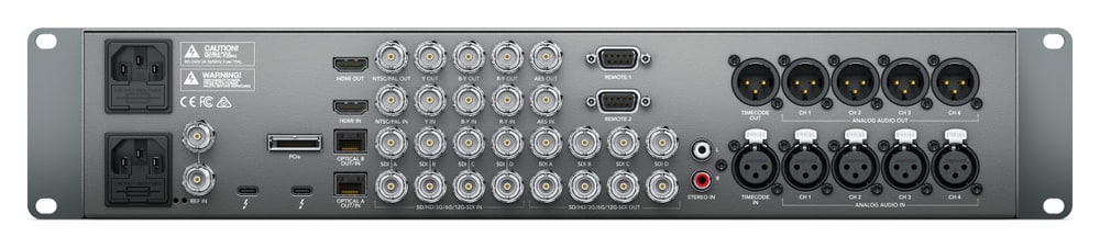 Blackmagic Design UltraStudio 4K Extreme 3 – Anschlüsse ohne Kompromisse