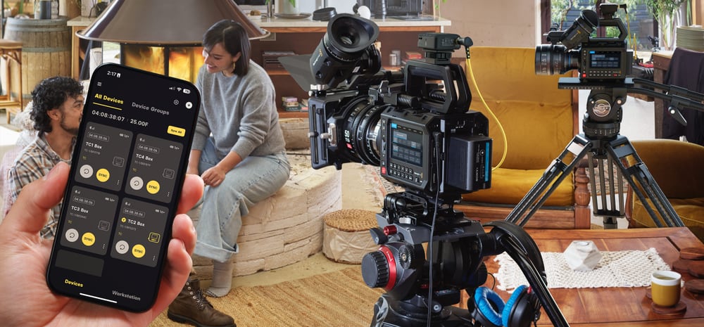 Blackmagic PYXIS 12K EF – Timecode und Mehrkamera-Synchronisation