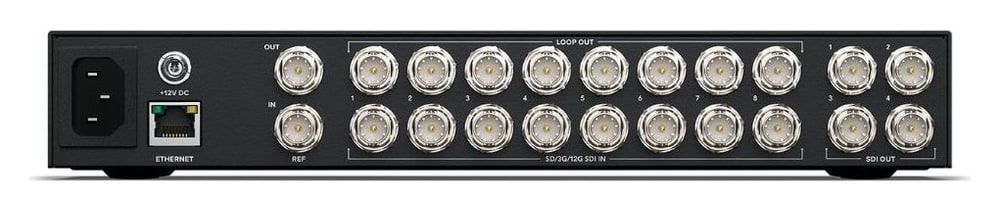 Blackmagic Videohub Mini 8x4 12G – Modernes 12G-SDI für SD, HD und Ultra HD
