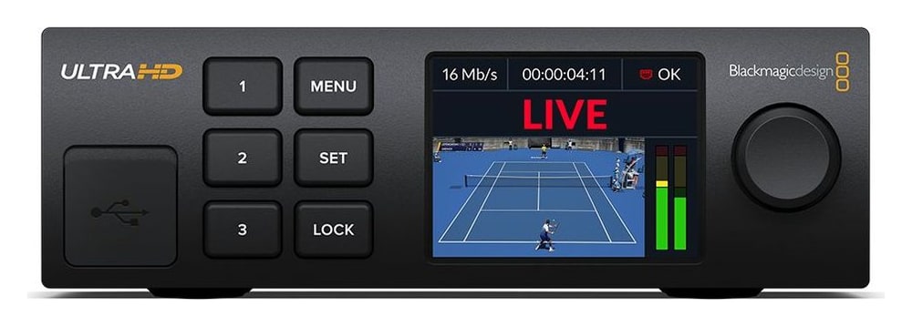 Blackmagic Streaming Decoder 4K – Professioneller Stream-Decoder