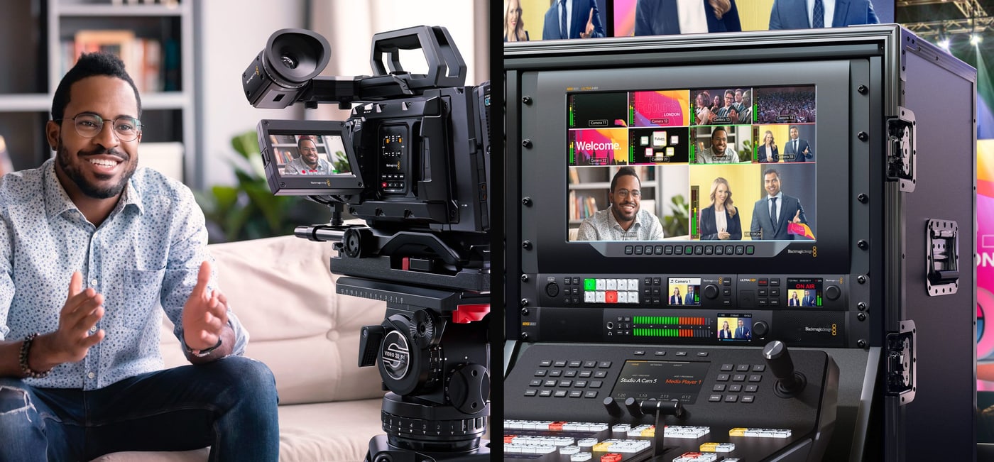 Blackmagic Streaming Decoder 4K – Broadcast-Verbindungen mit dem Decoder