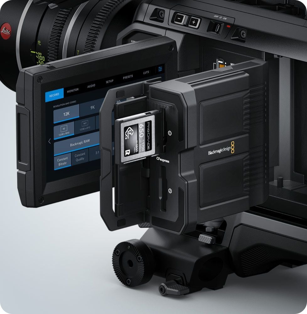 Blackmagic Design Media Module CF – CFexpress-Karten statt des 8TB-Moduls