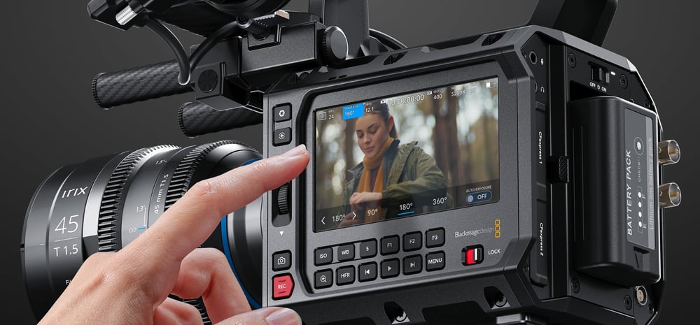 Blackmagic PYXIS 12K (L-Mount) – Bedienelemente griffbereit