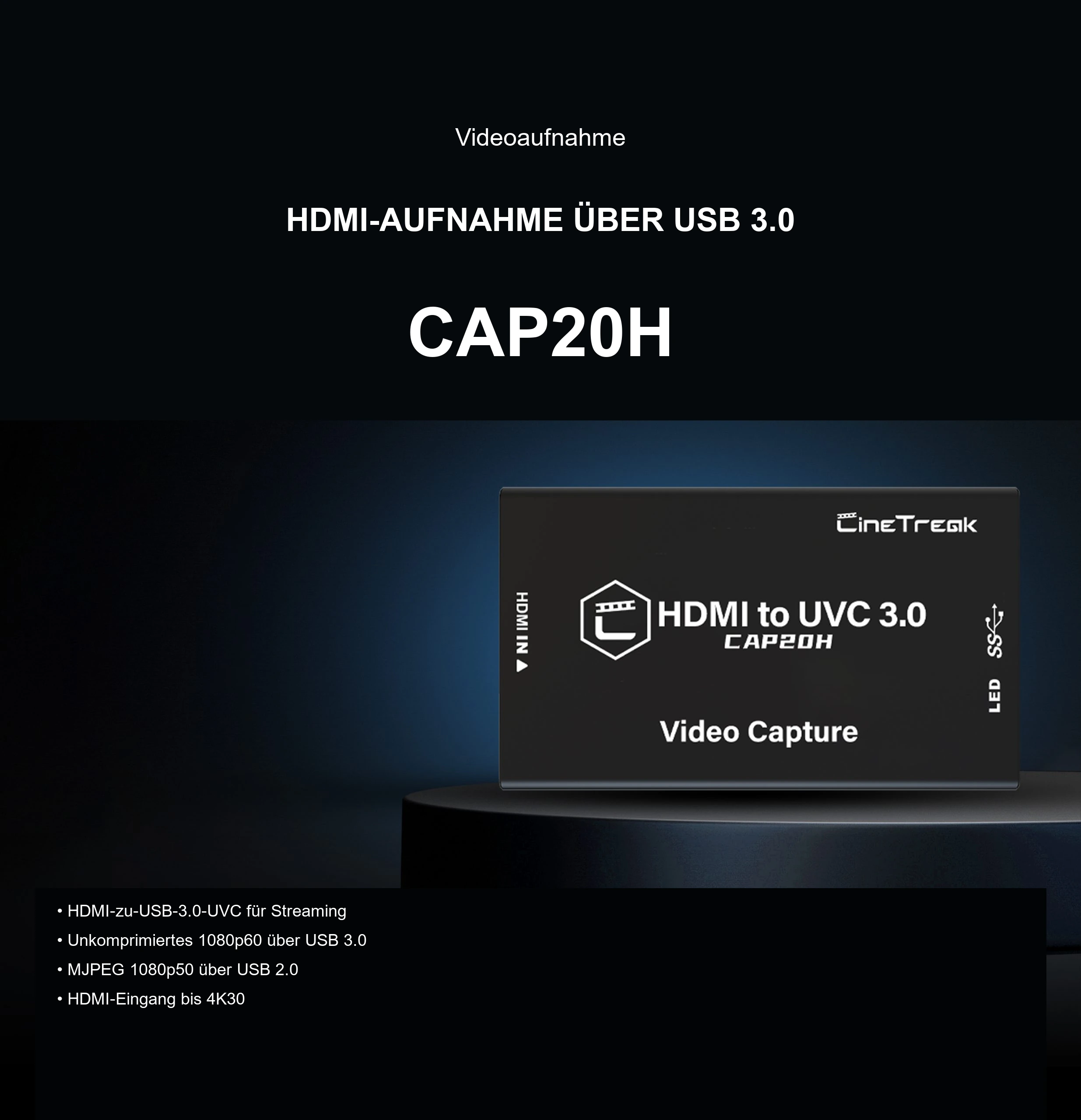HDMI-Aufnahme ohne Treiberinstallation