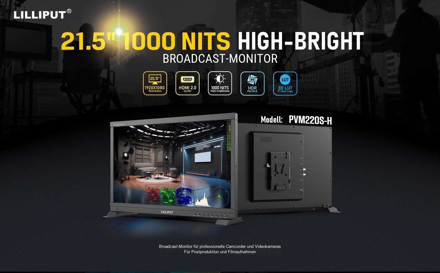 Lilliput PVM220S-H – Infografik 1