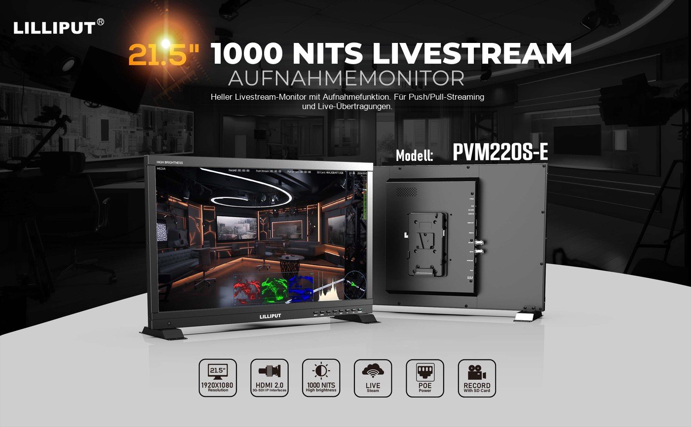Lilliput PVM220S-E – Infografik 1