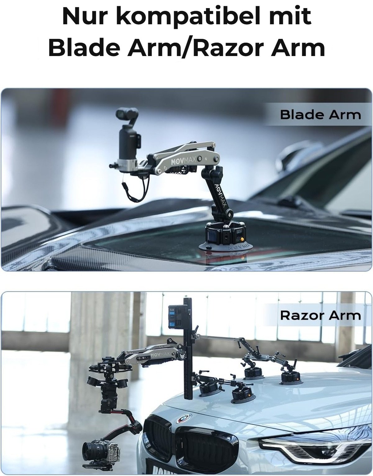 Nur für Blade Arm und Razor Arm
