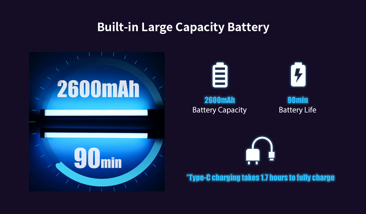 Ulanzi VL110 Magnetic RGB LED Tube Light (9.4