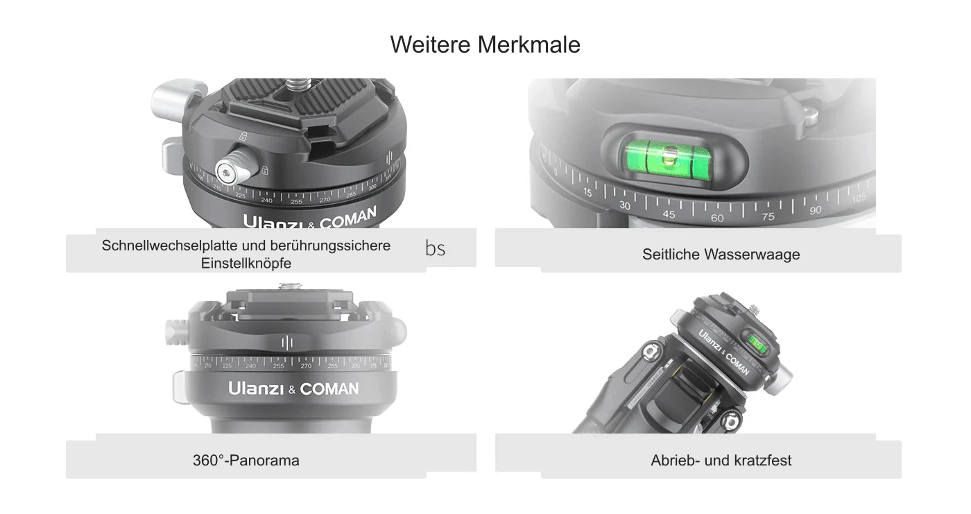 Weitere Merkmale