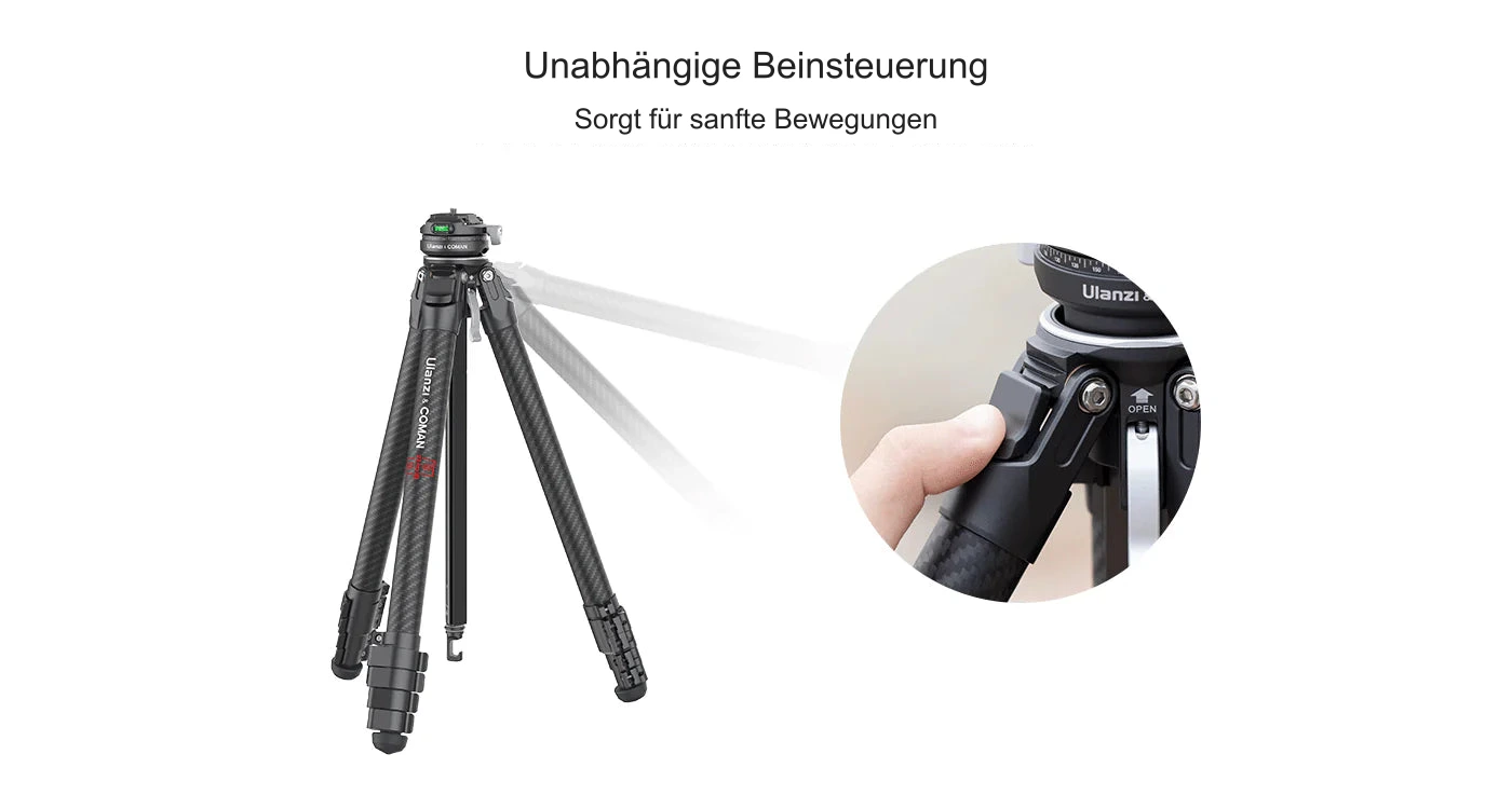 Unabhängige Beinsteuerung