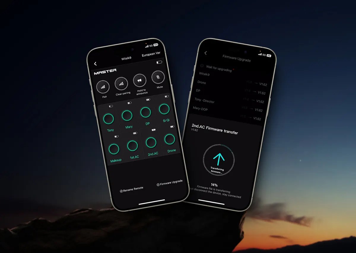 Saramonic WiTalk9 WT7S – Saramonic App