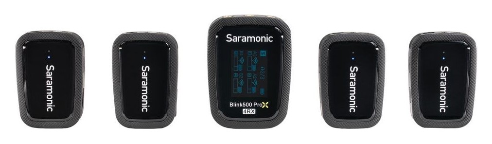 Saramonic Blink500 ProX B8 – Vier Sender, ein Empfänger und das Etui BOXMAX