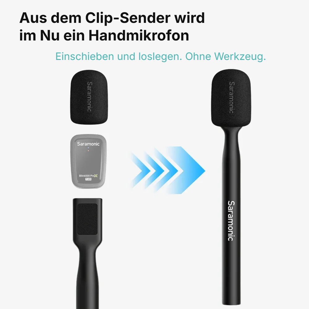 Saramonic SR-MH1 – Einschieben und loslegen