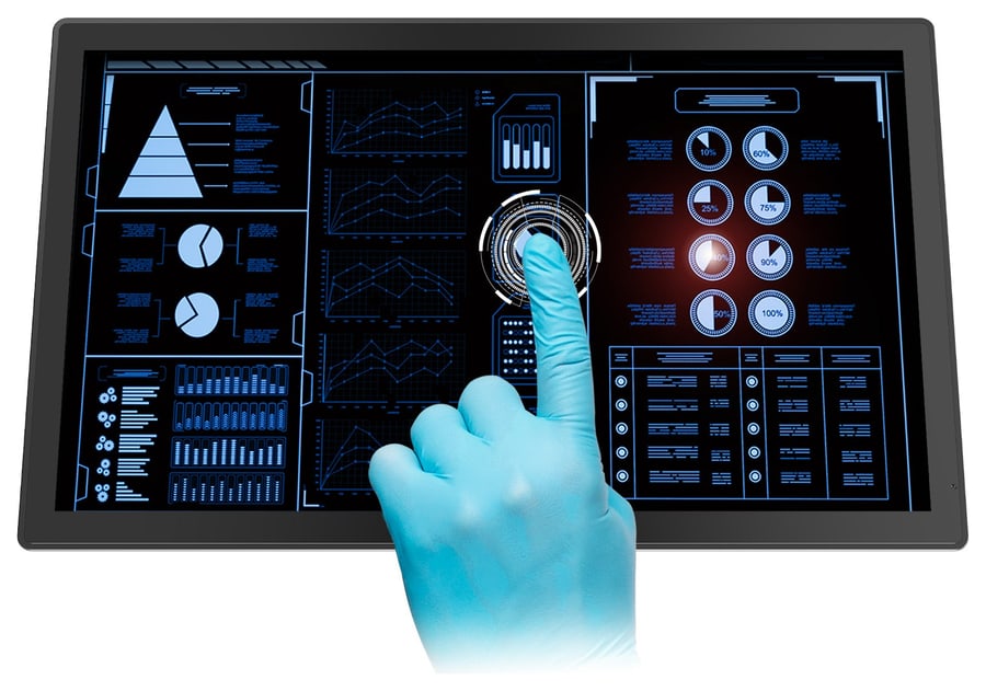 Lilliput TK2700/T – Touch auch mit Handschuhen