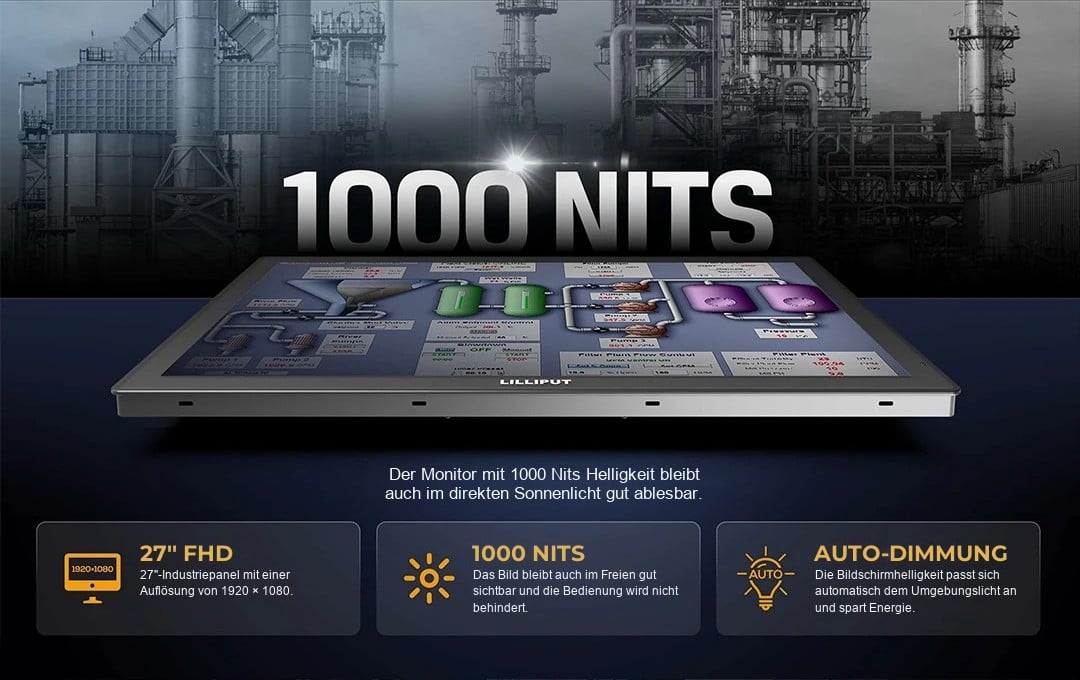 Lilliput TK2700/T – Infografik 1