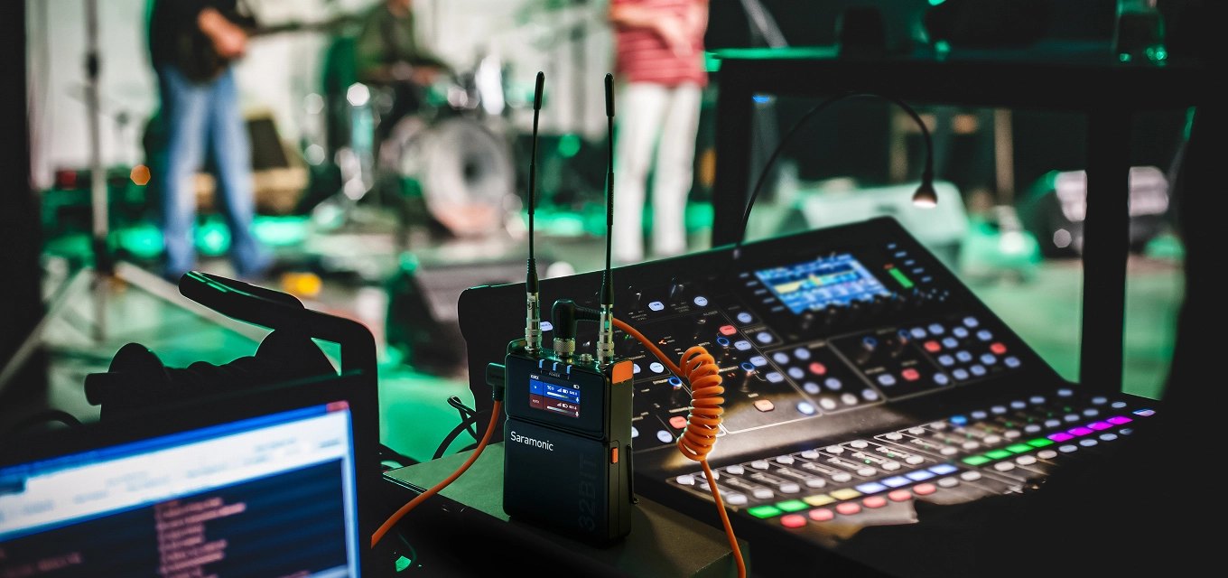 Saramonic K9 Digital Duo – Recorder, Mischpult und Bühne