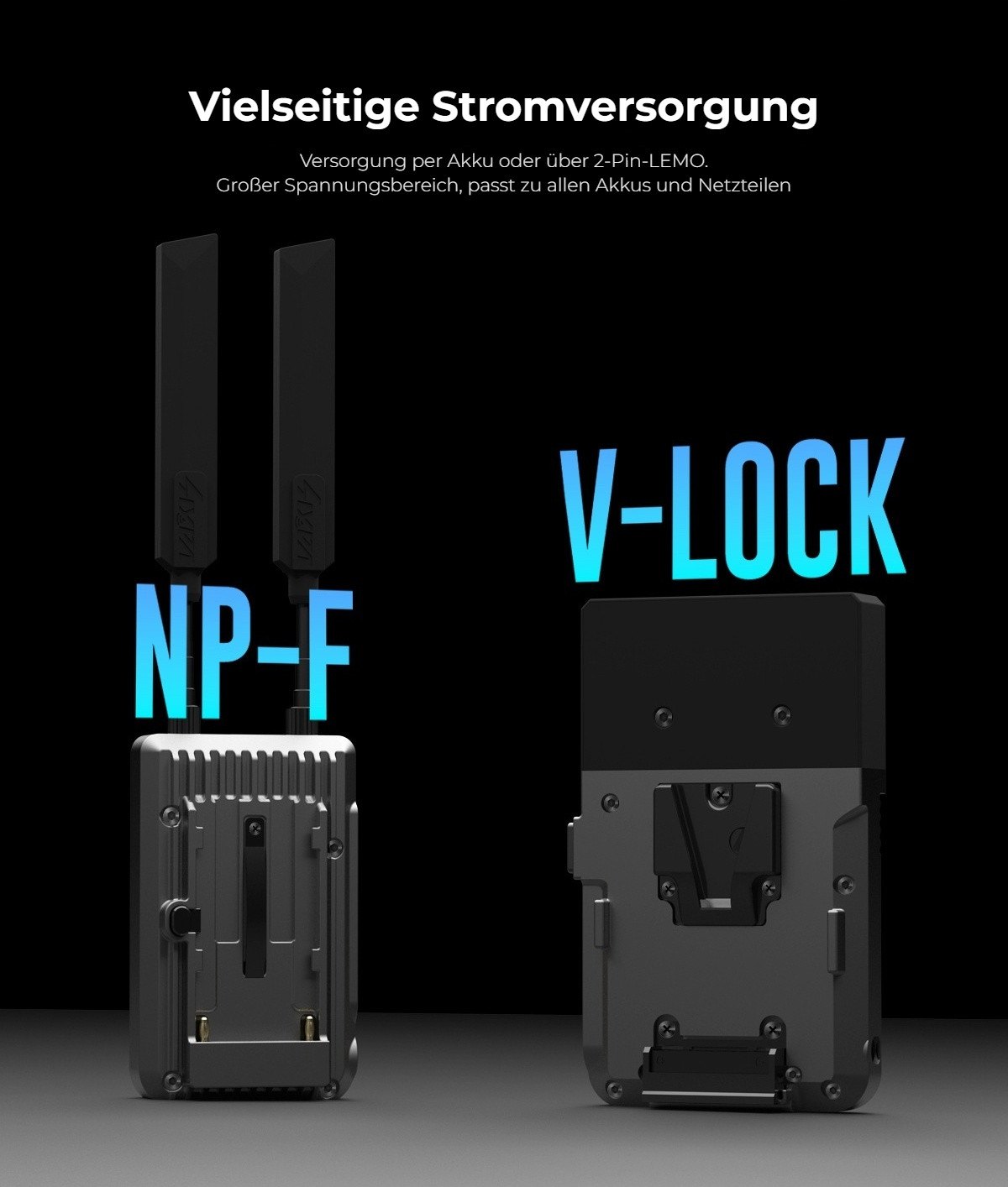 Vielseitige Stromversorgung